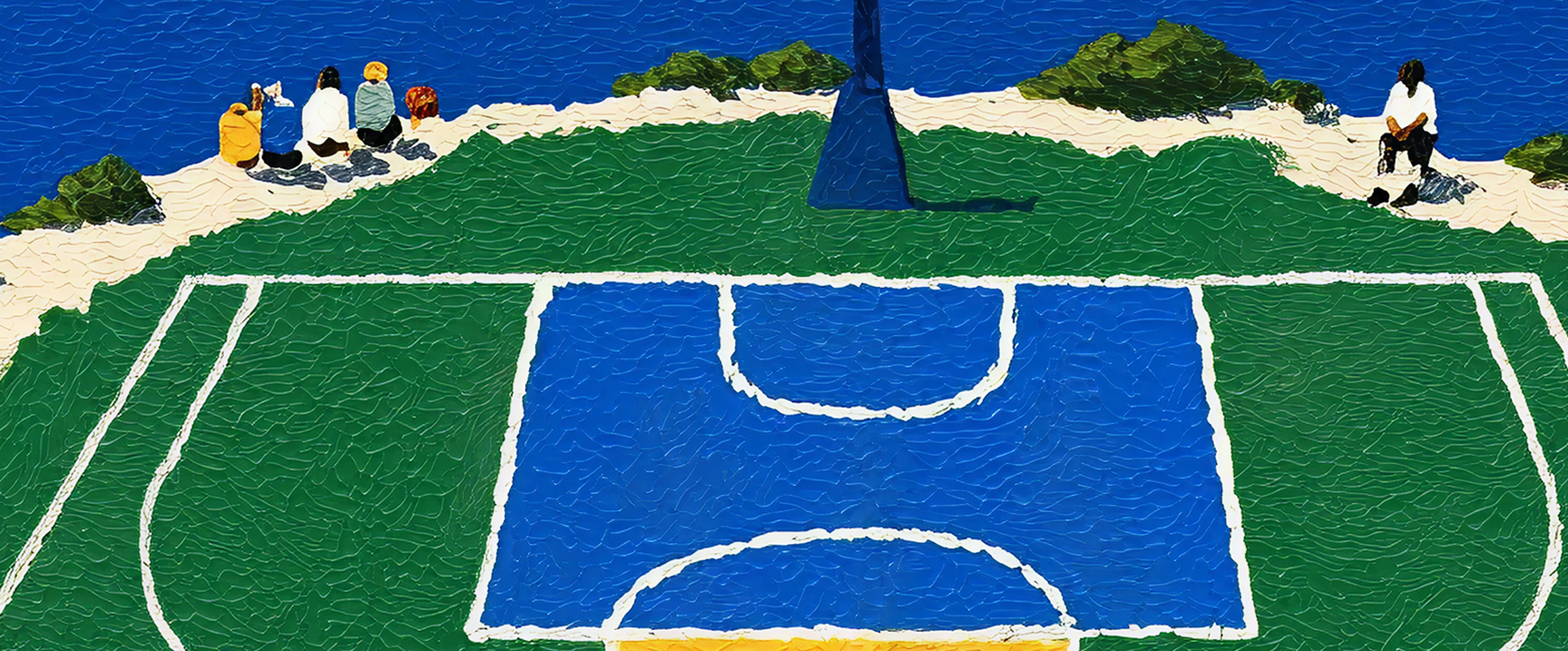 Startup Ball basketball court